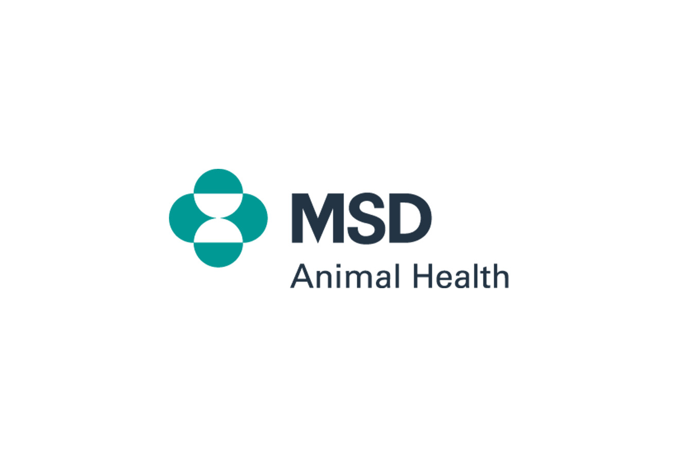 Animal Health solutions manufacturer MSD logo and sign