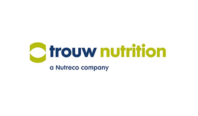 Global B2B brand communications, Trouw Nutrition logo and sign