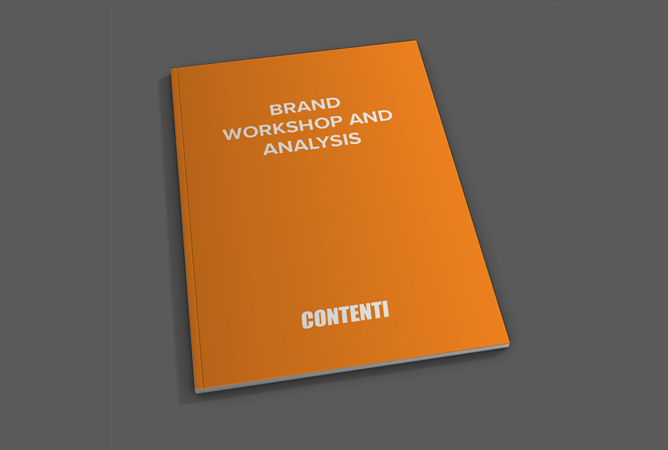 Booklet entitled Brand Workshop and Analysis